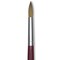 Da Vinci Kolinsky Red Oil Sable Brush - Round, Long Handle, Size 20